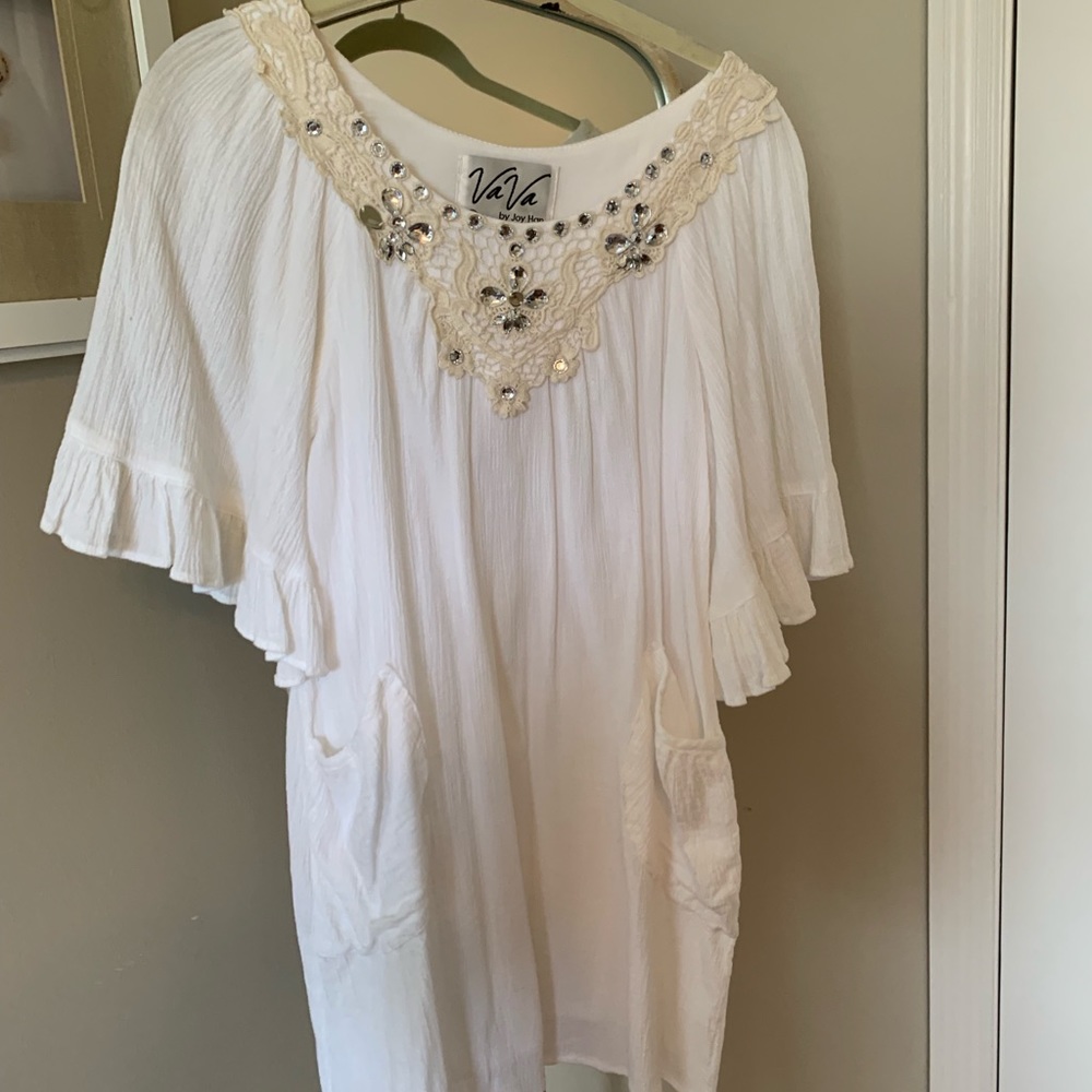 VaVa by Joy Han BoHo Gauze Dress